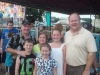 Commissioners Bob Hoffman and Jim Runestad with kids at the Oakland County Fair.