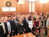 Both Milford and Lakeland High Schools participated in the Oakland County "Youth In Government" Day.