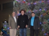 With Supervisor Gary Wall and Trustee Tony Bartolotta at Waterford's Tree Lighting.