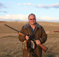 Jim Runestad Hunting Pheasant
